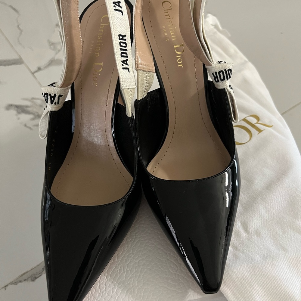 New beautiful Christian Dior patent black color size 39 woman’s 100% original